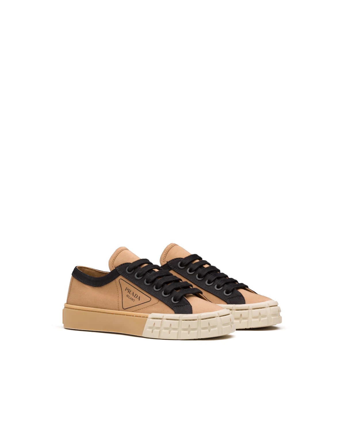 Gabardine sneakers - 1