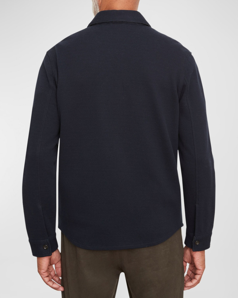 Vince Men's Solid 4-Pocket Shirt Jacket outlook