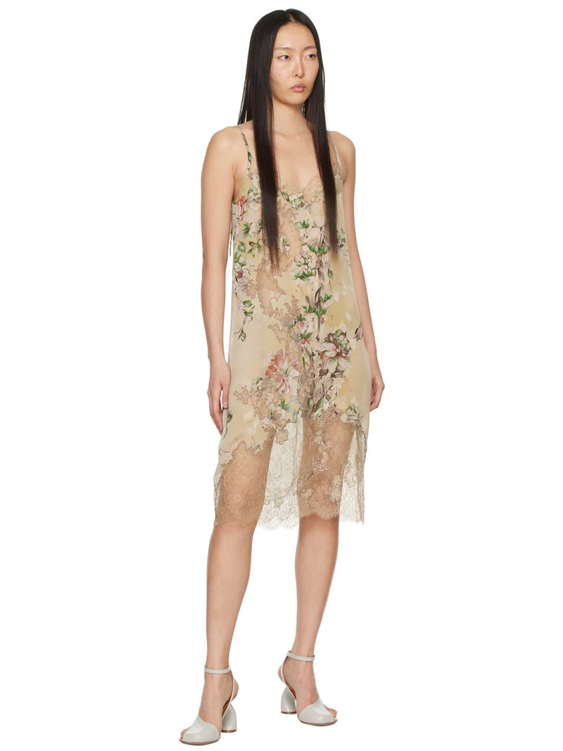 Dries Van Noten Gray Cutout Heeled Sandals outlook