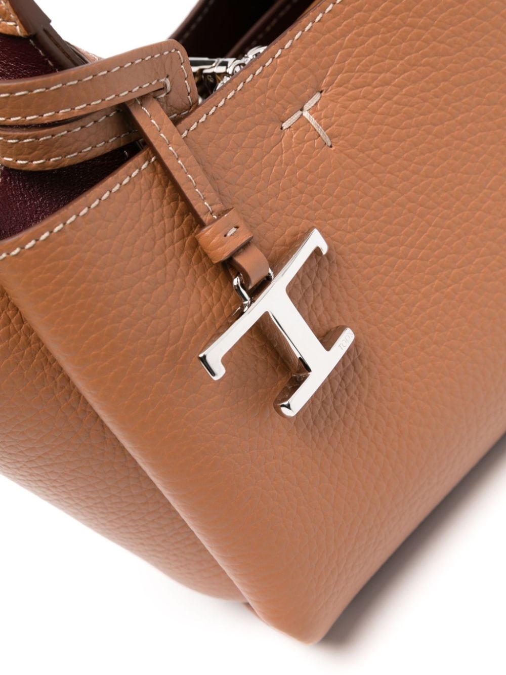 mini Apa leather tote bag - 4