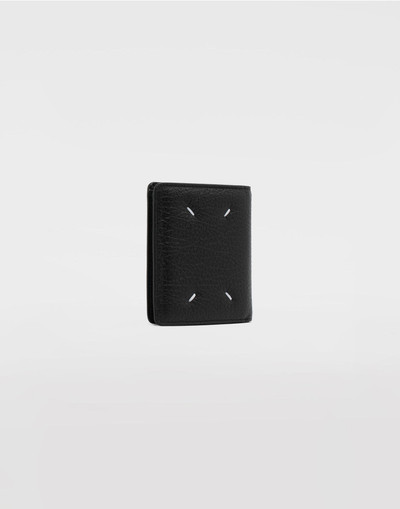 Maison Margiela Leather popper wallet outlook