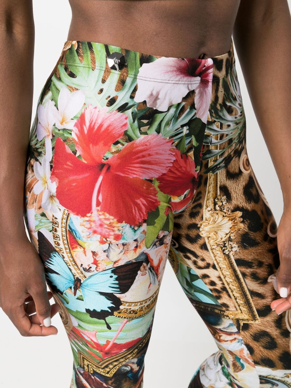 Baroque Flowers leggings - 5