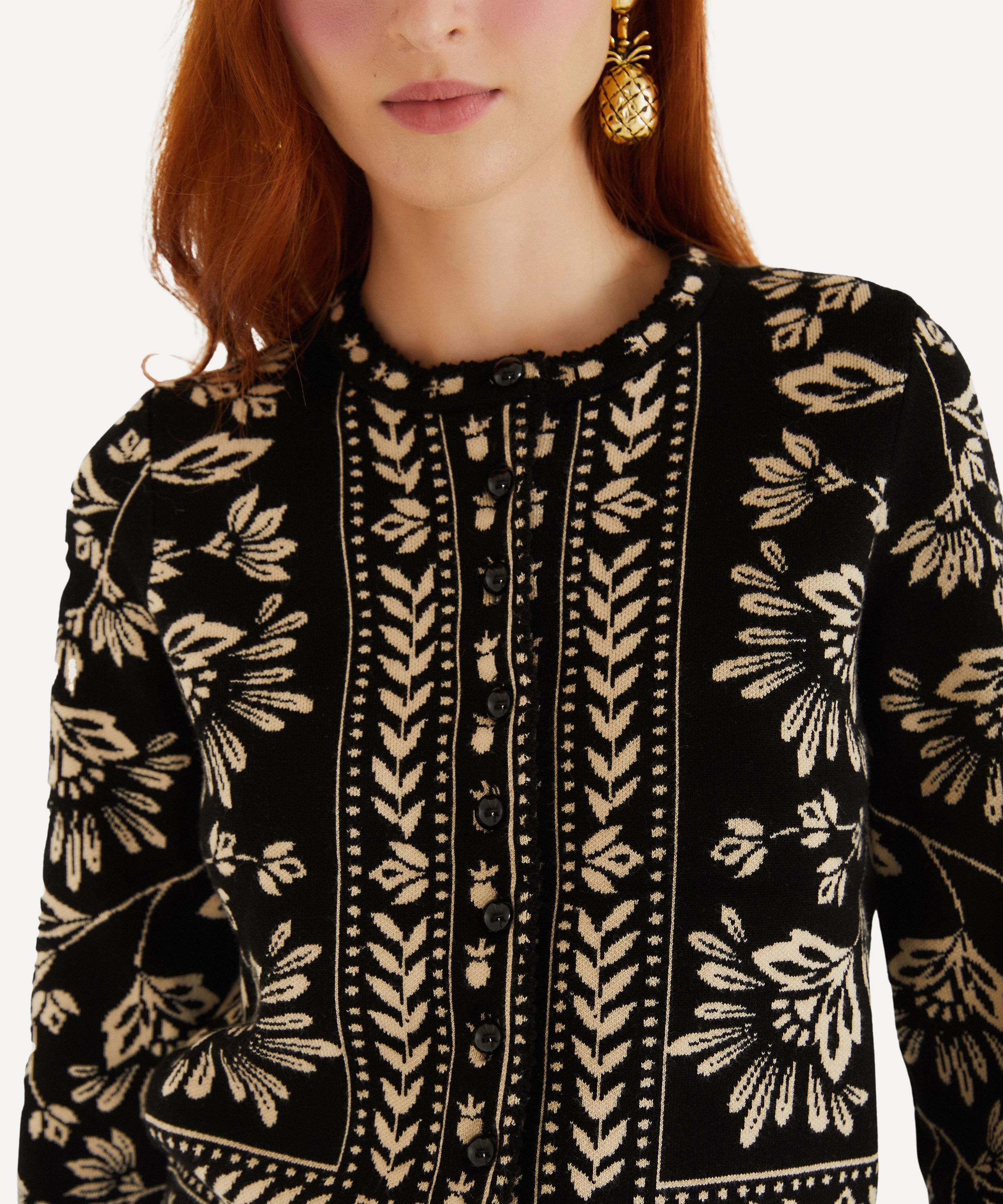 Flower Bloom Knit Cardigan - 3