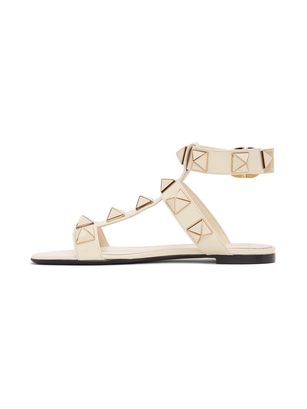 Off-White Roman Stud Flat Sandals - 3