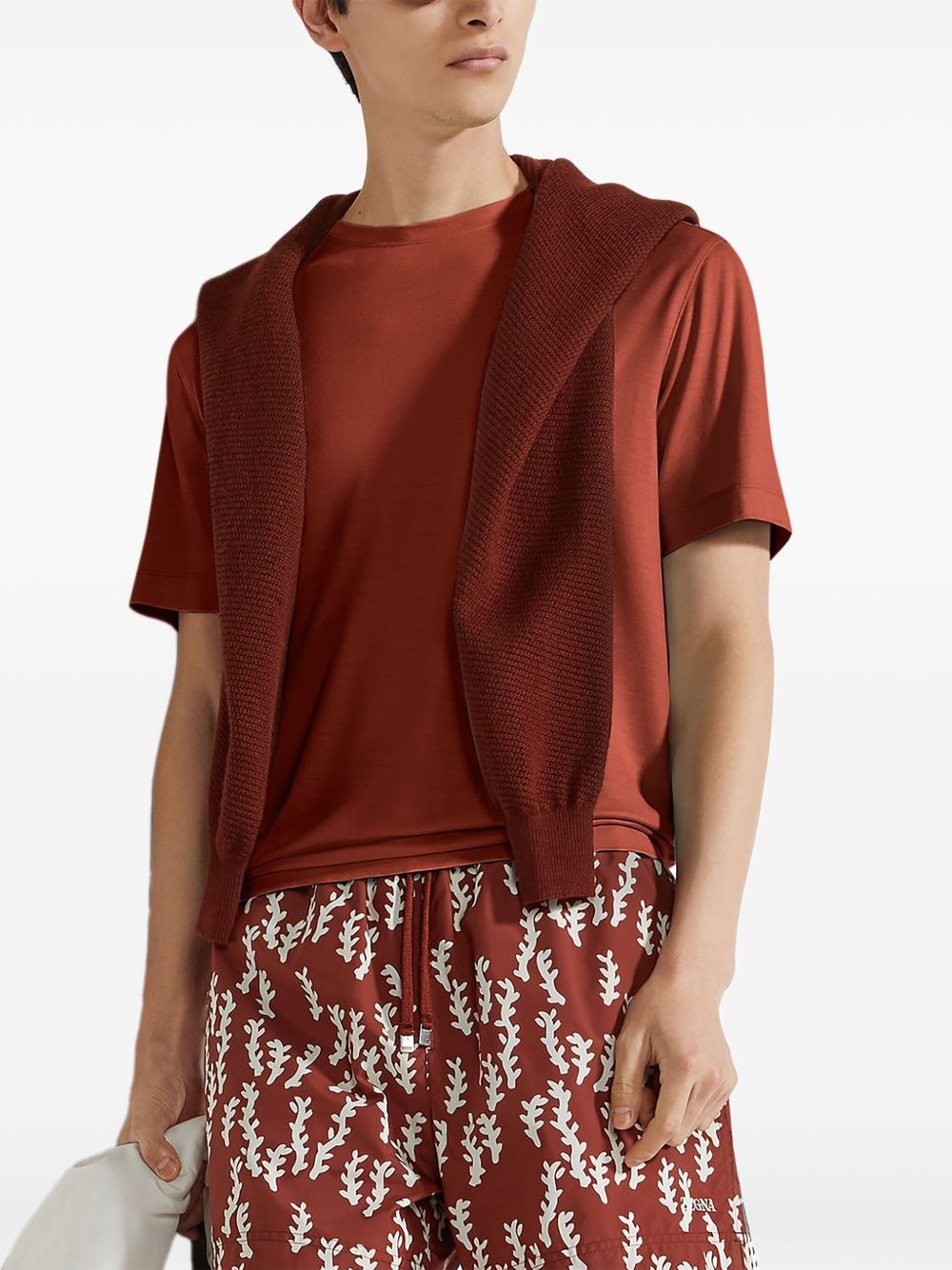 printed swim shorts - 4