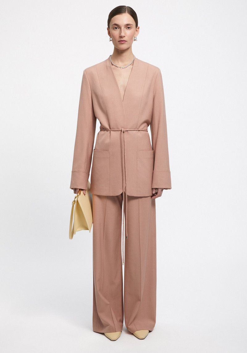 SUN Belted blazer 3