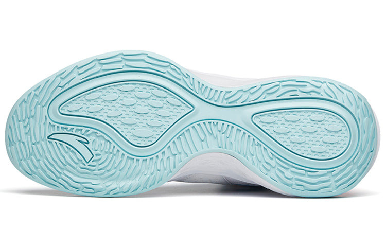 ANTA Shock The Game 2 High Top Shoes 'White Blue' 112211620S-6 - 5
