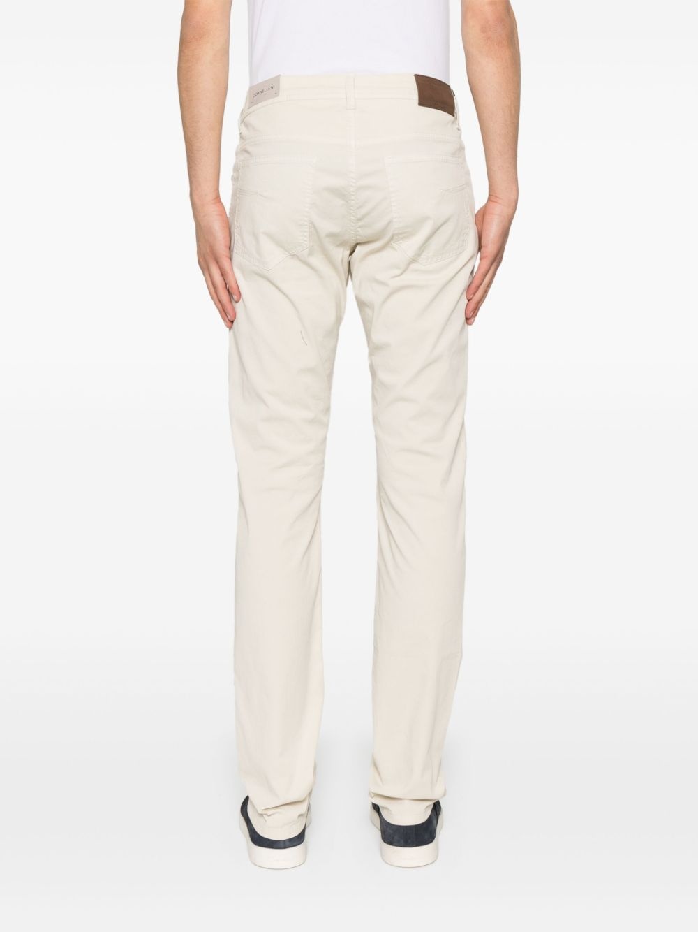 straight-leg trousers - 4