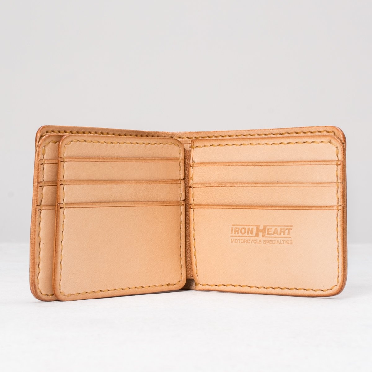 IHG-035 Calf Folding Wallet - Black or Tan - 2