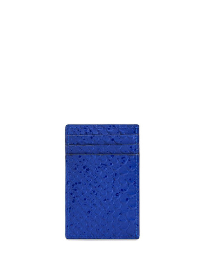 Giuseppe Zanotti Albert python-effect cardholder outlook