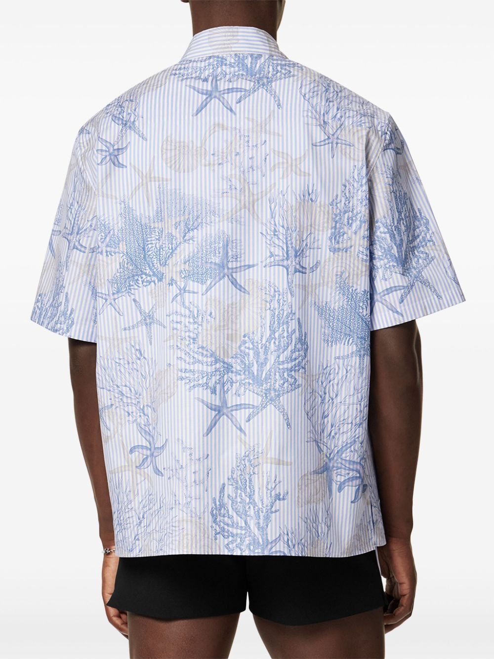 Barocco Sea cotton shirt - 4