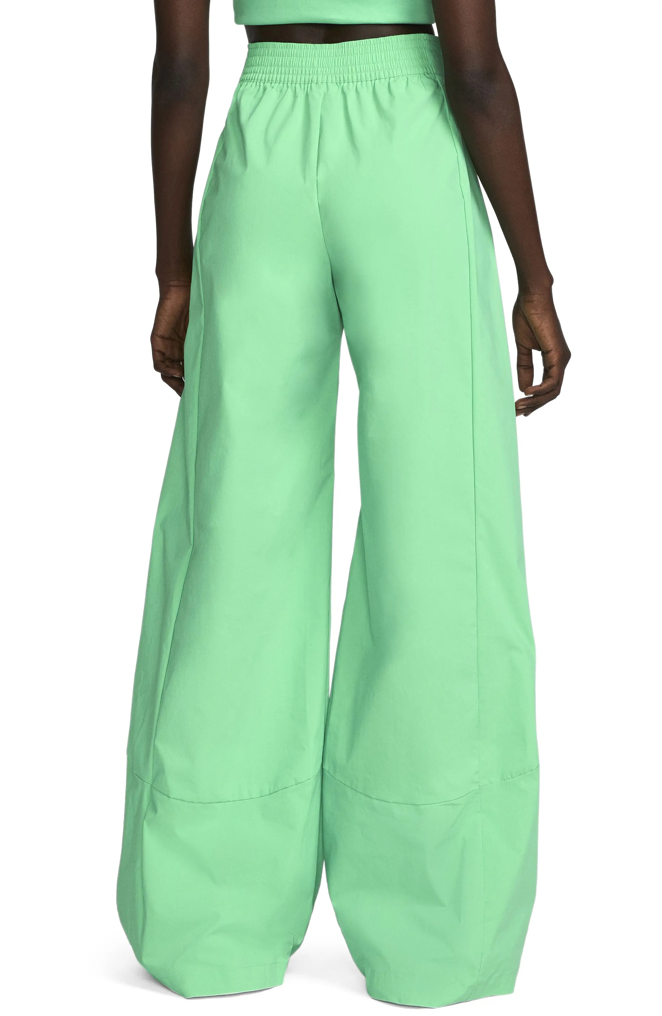 Sportswear High Waist Wide Leg Pants in Spring Green/Spring Green - 2