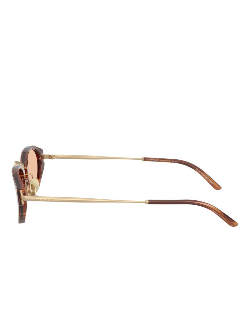 oval-frame tinted sunglasses 3