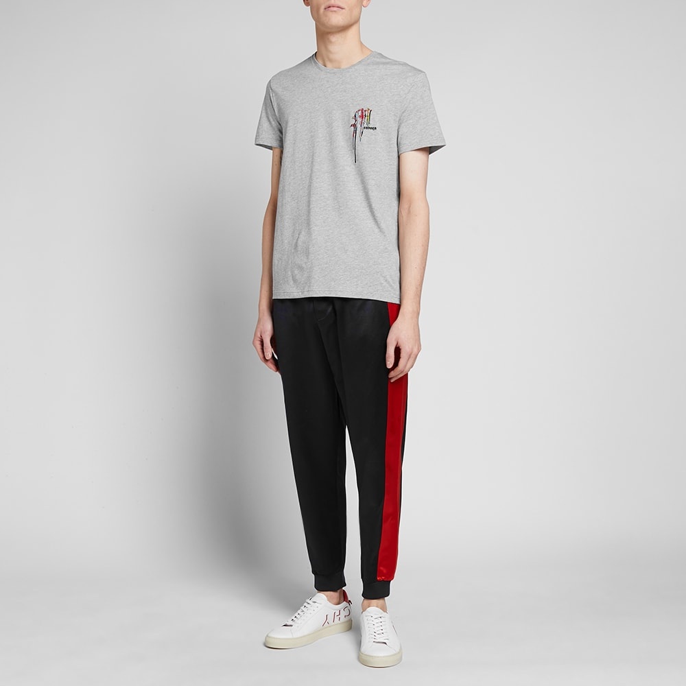 Alexander McQueen Multi Coloured Embroidered Logo Tee - 5