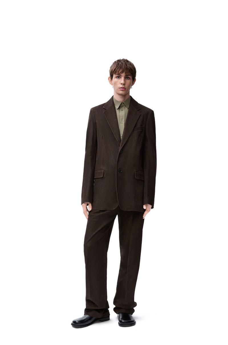 Loewe Trousers in nubuck outlook