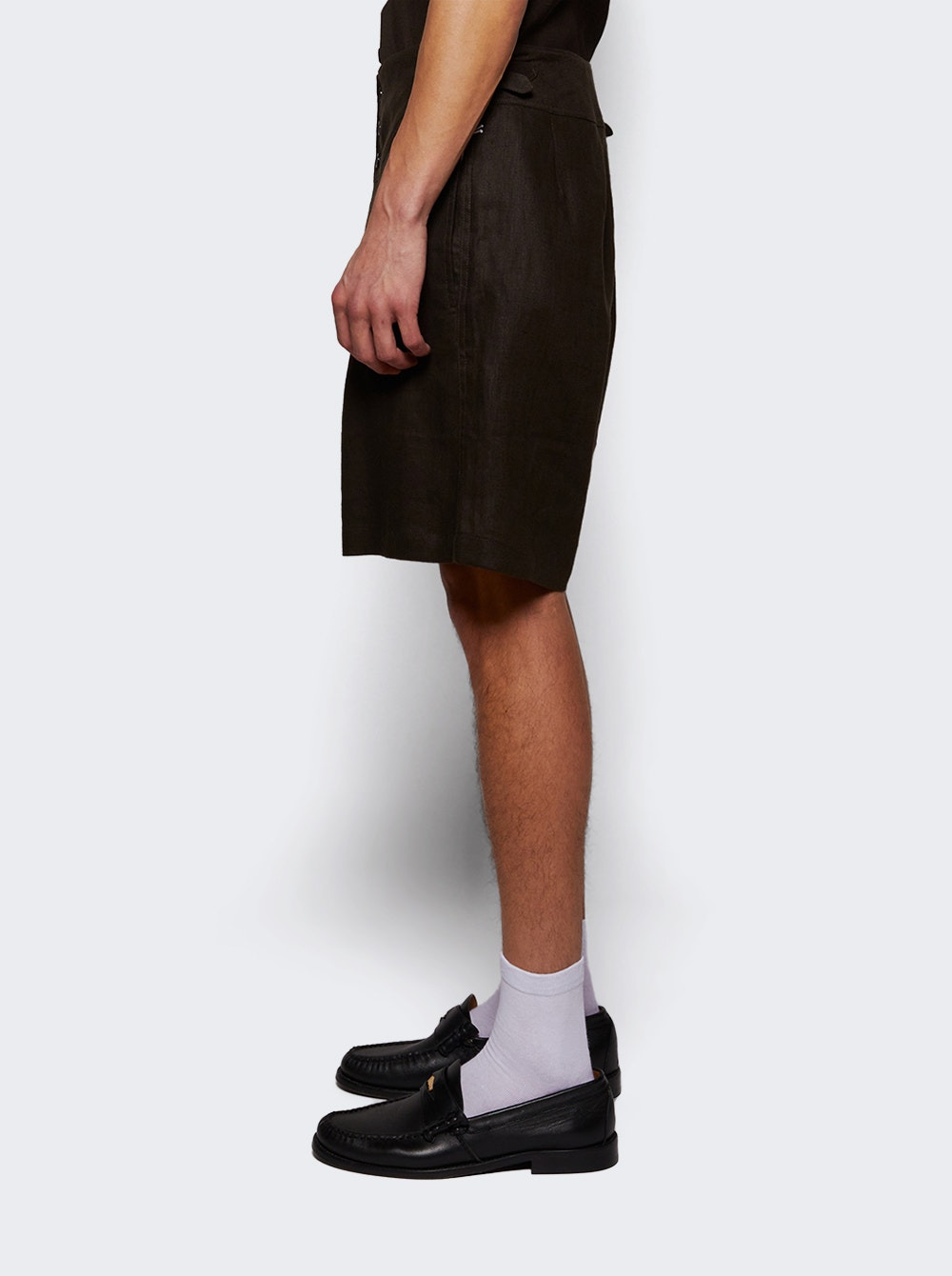 Cot Shorts Brown And Black - 3