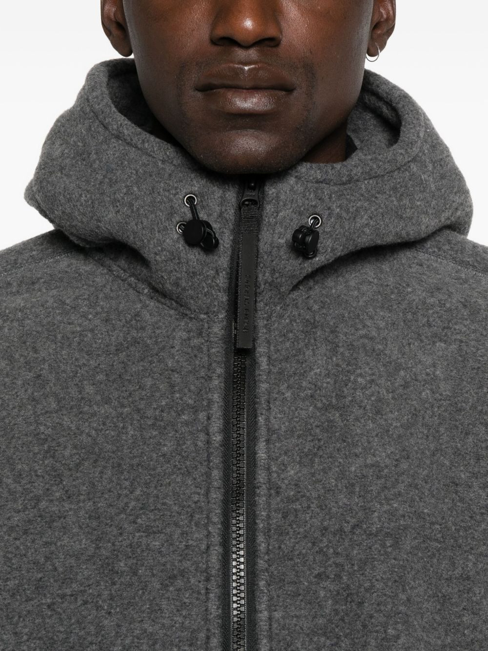 hooded bomber jacket - 5