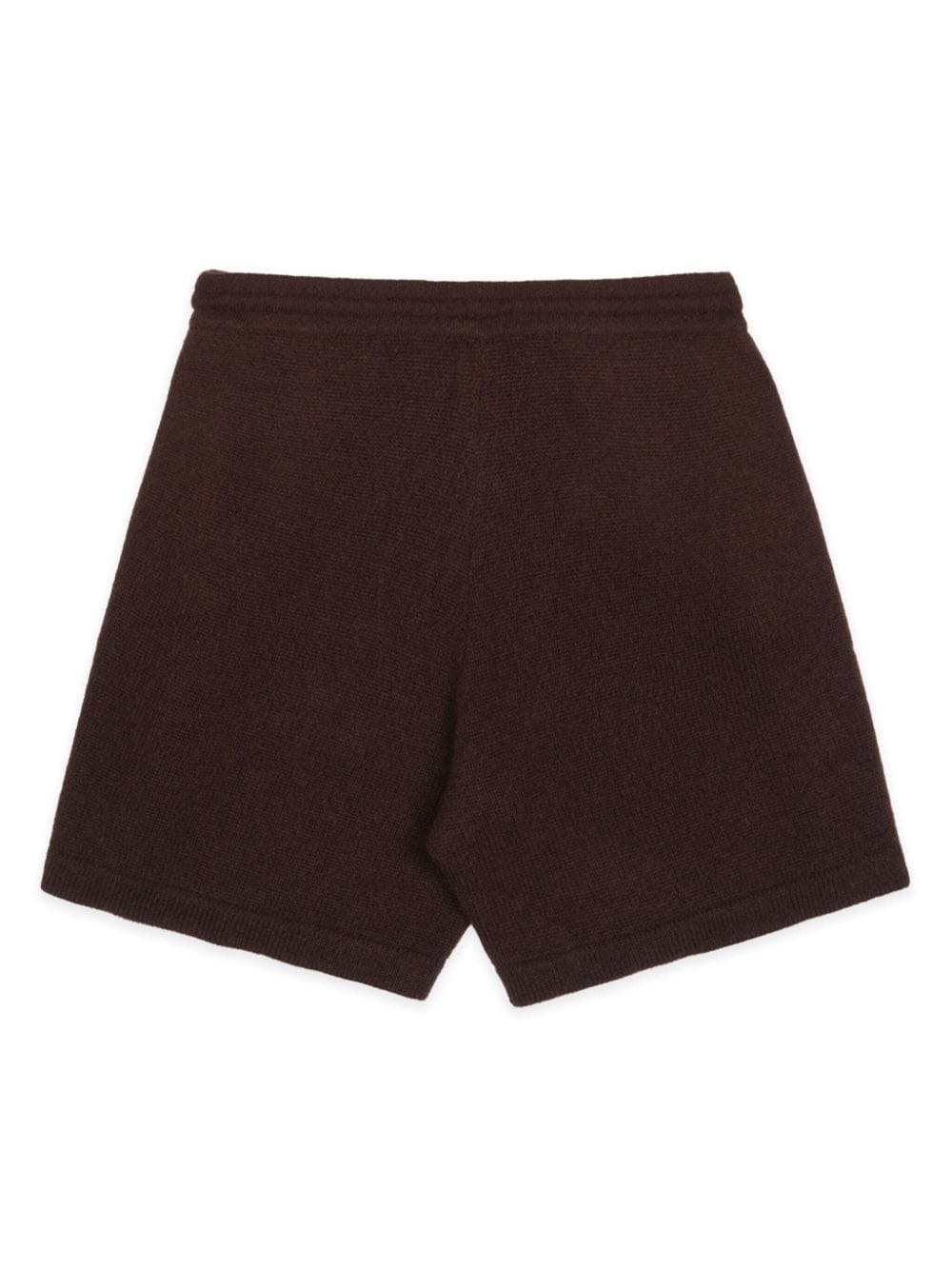 Vendome logo-embroidered cashmere shorts - 2