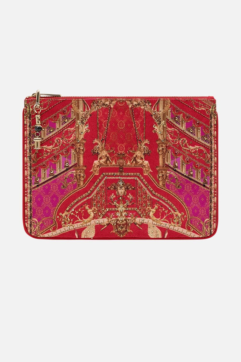 SMALL CANVAS CLUTCH 1