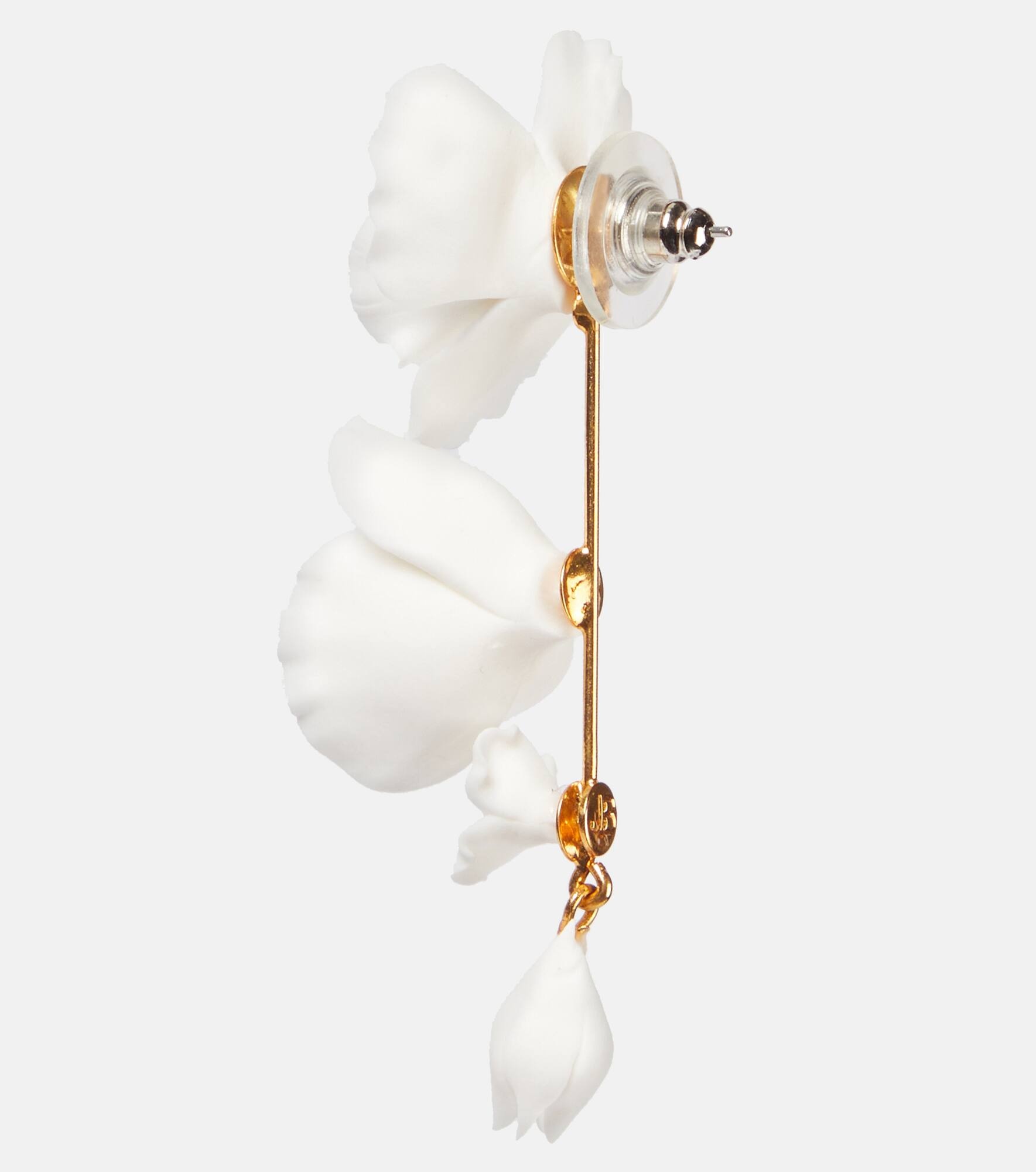 Mariam floral drop earrings - 5