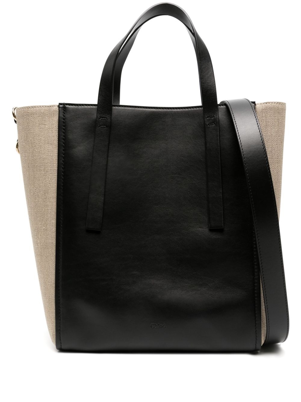 large Sense leather tote bag - 1