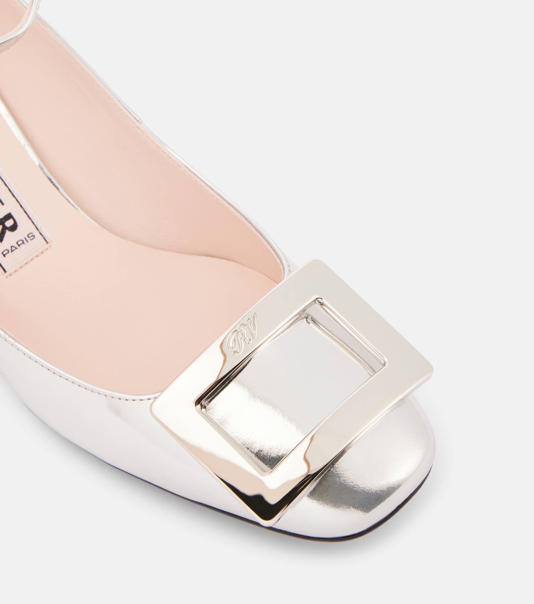 U Look 45 metallic leather pumps - 5