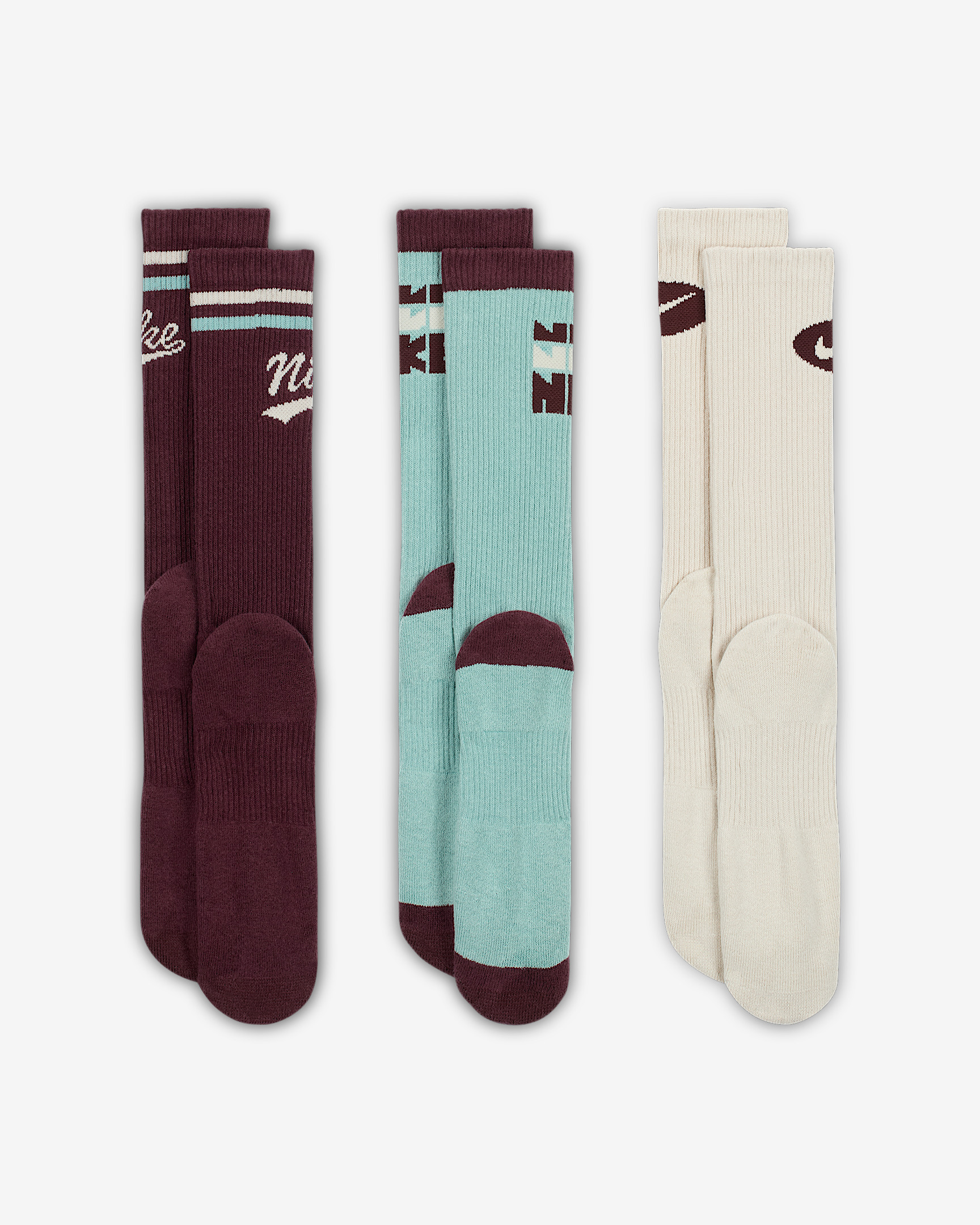 Nike Everyday Plus Crew Socks (3 Pair) - 3