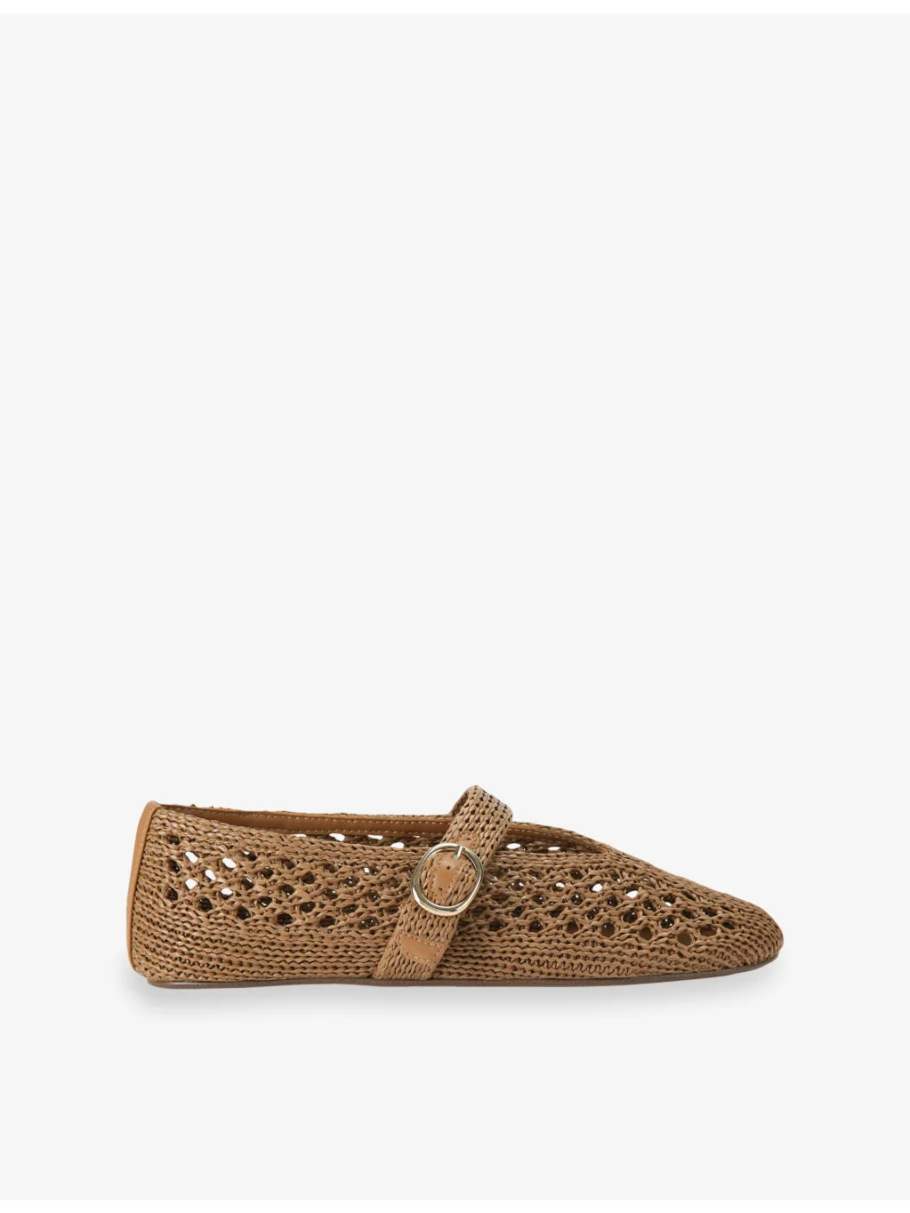 Alara Woven Ballet Flats - 1