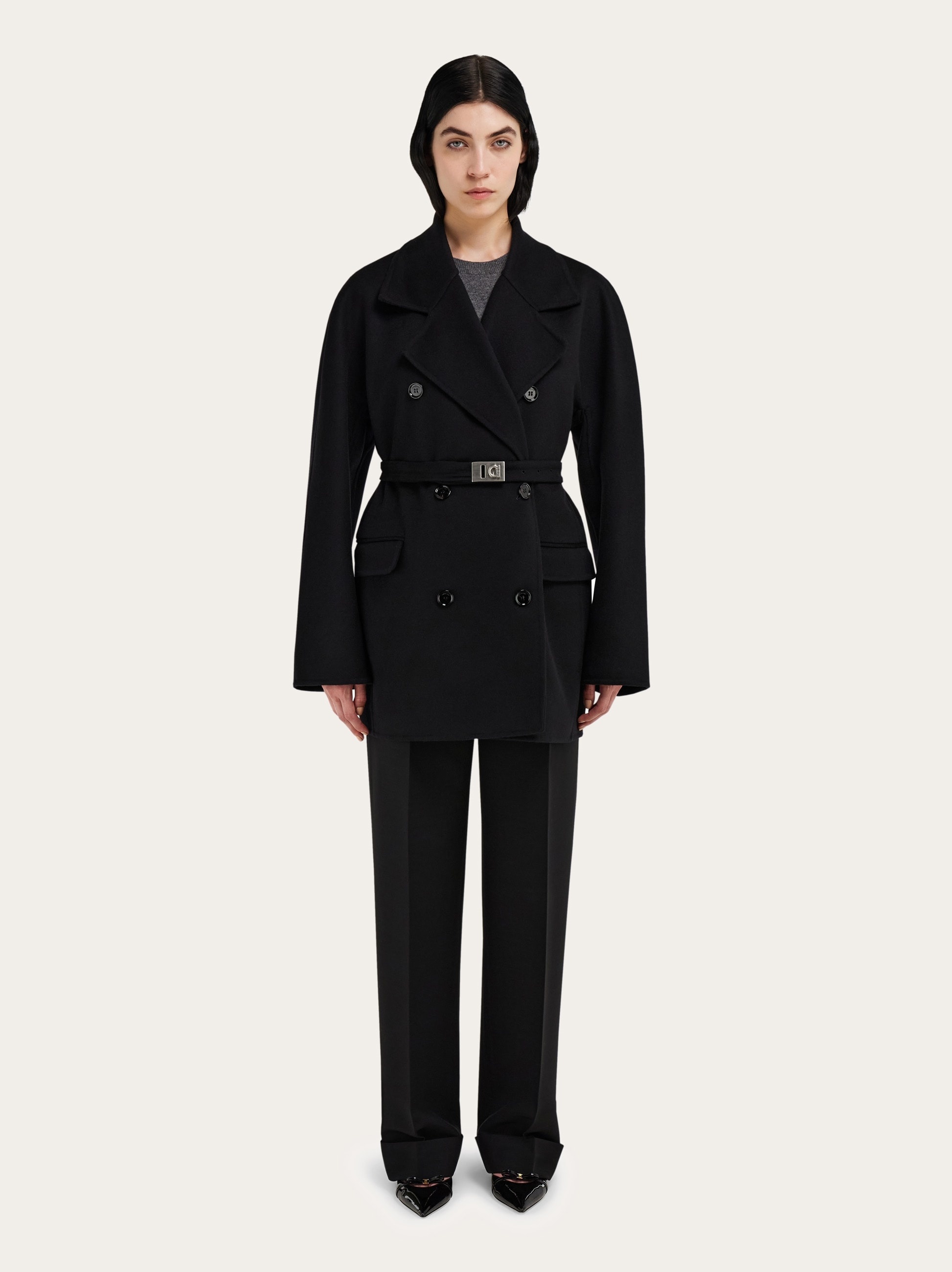 Double cashmere jacket - 8