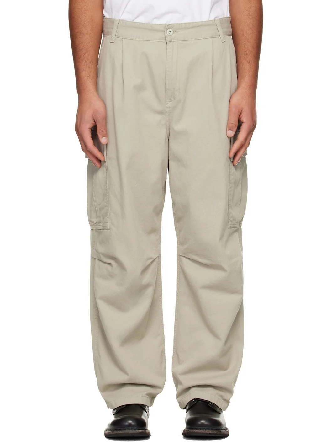 Gray Cole Cargo Pants - 1