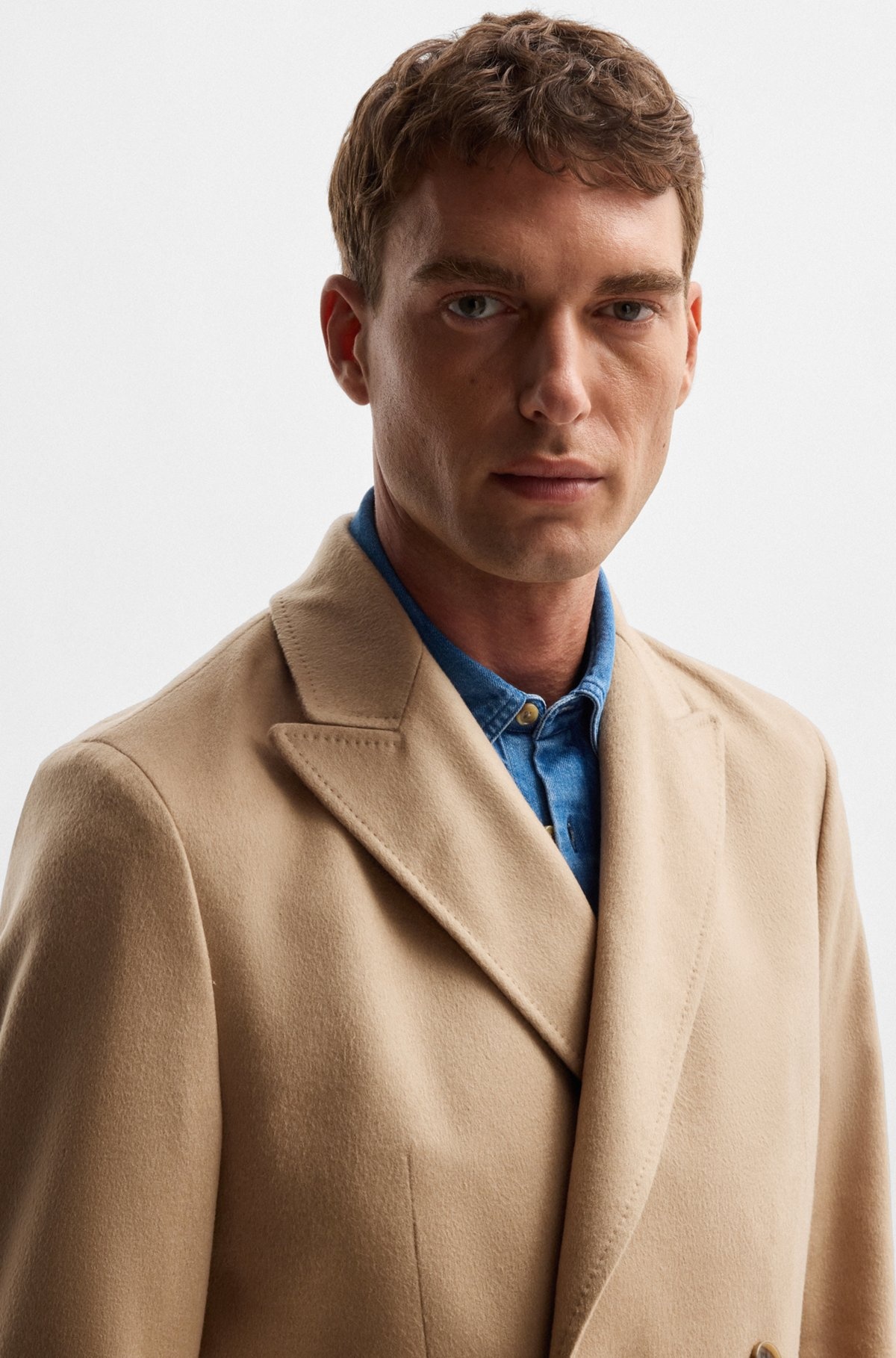 BOSS SELECTED BY BECKHAM CASHMERE COAT - 3