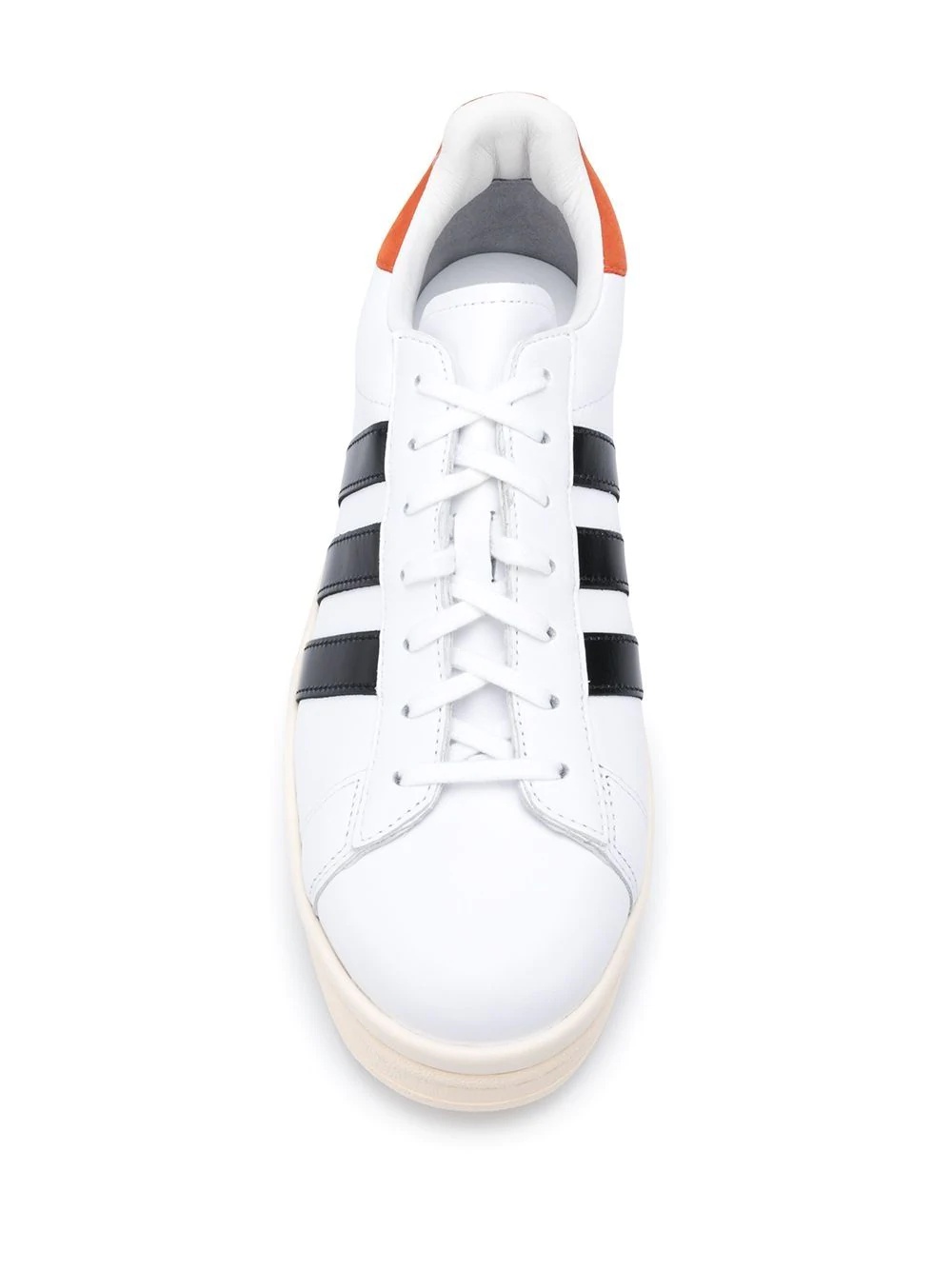logo printed lace-up sneakers - 7