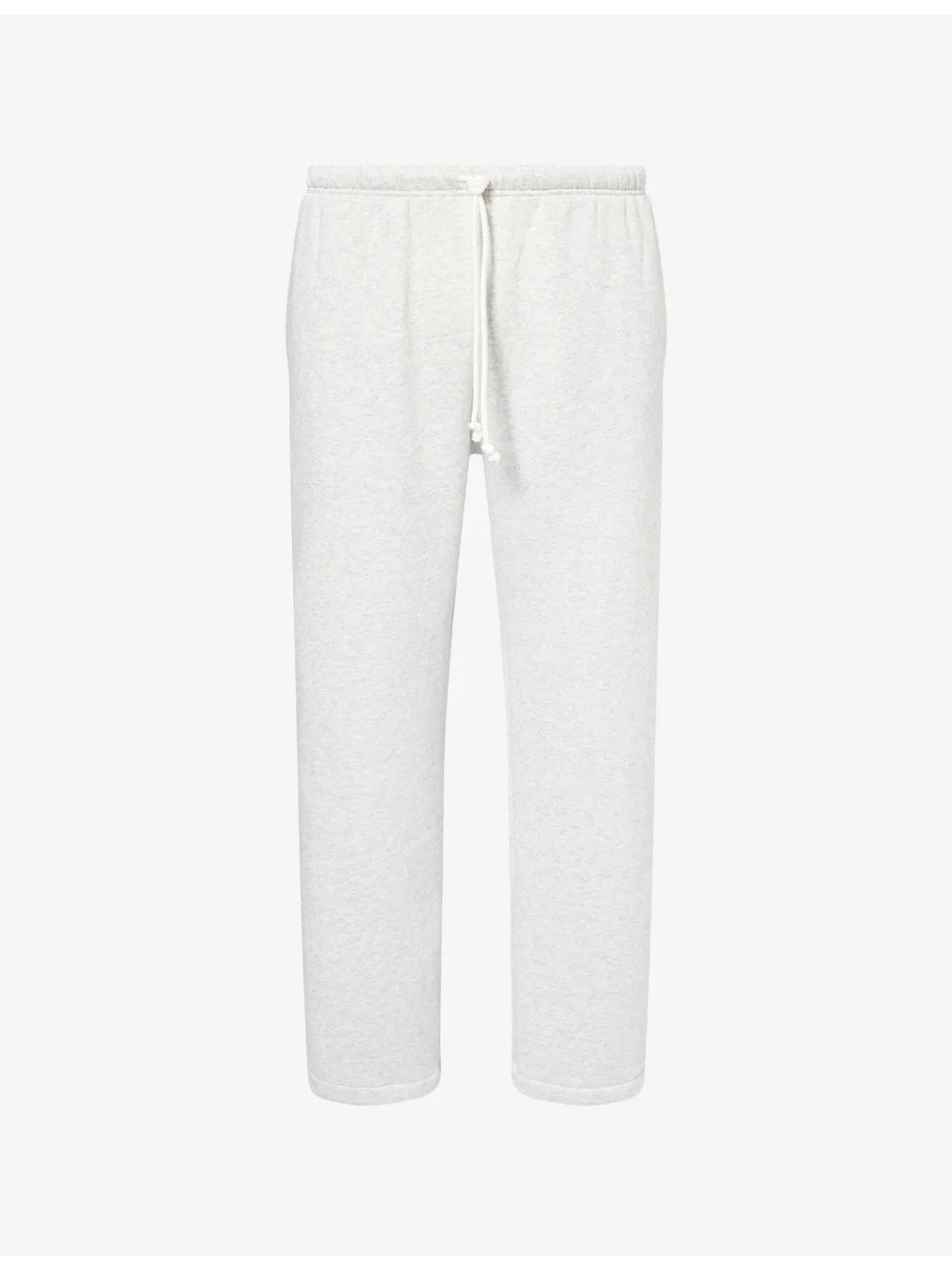 Lounge Straight-Leg Cotton-Fleece Jogging Bottoms - 1
