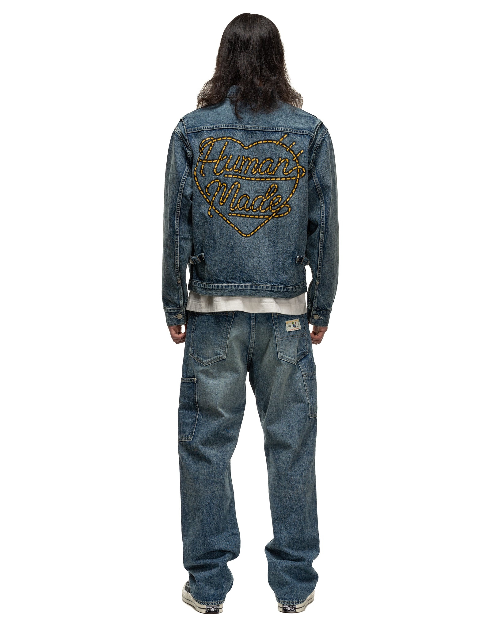 DENIM WORK JACKET INDIGO - 2