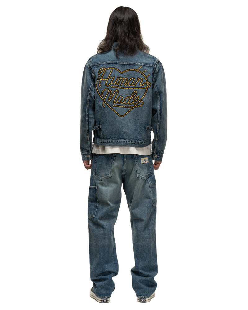 Human Made DENIM WORK JACKET INDIGO outlook