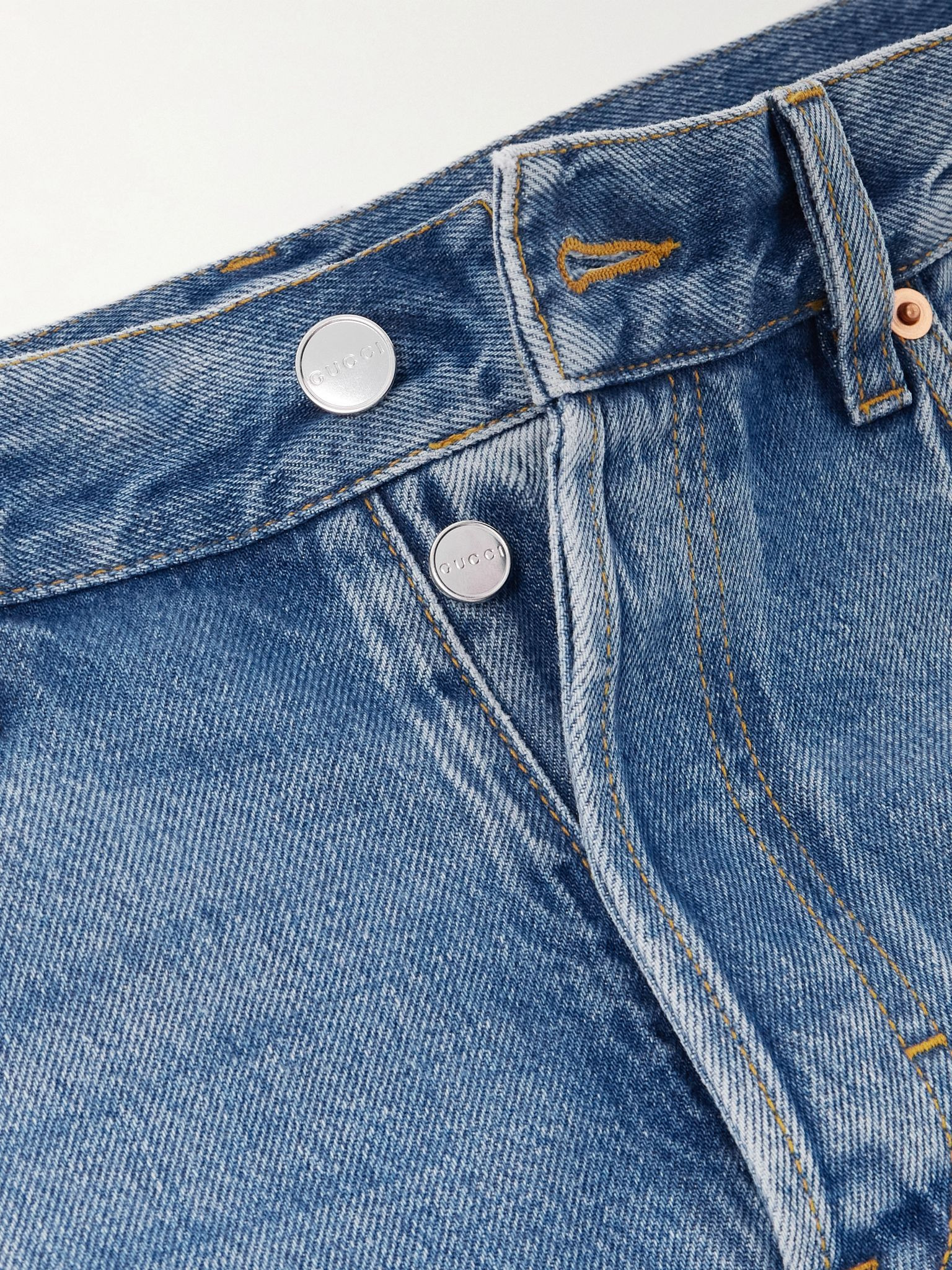 Lido high-rise wide-leg jeans Blue - 5