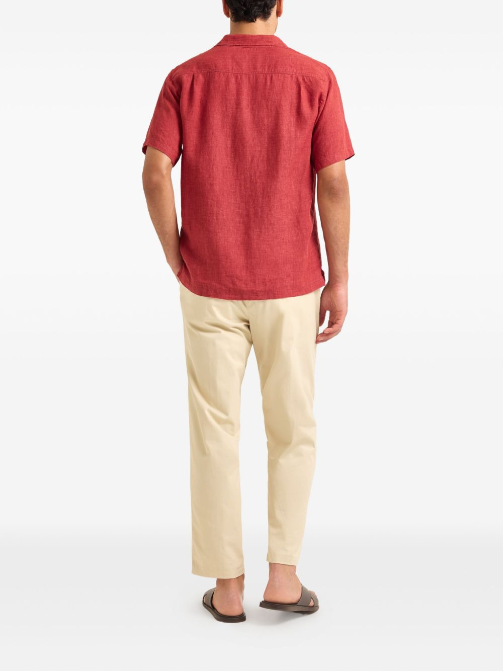 Maitan linen stitched shirt - 3