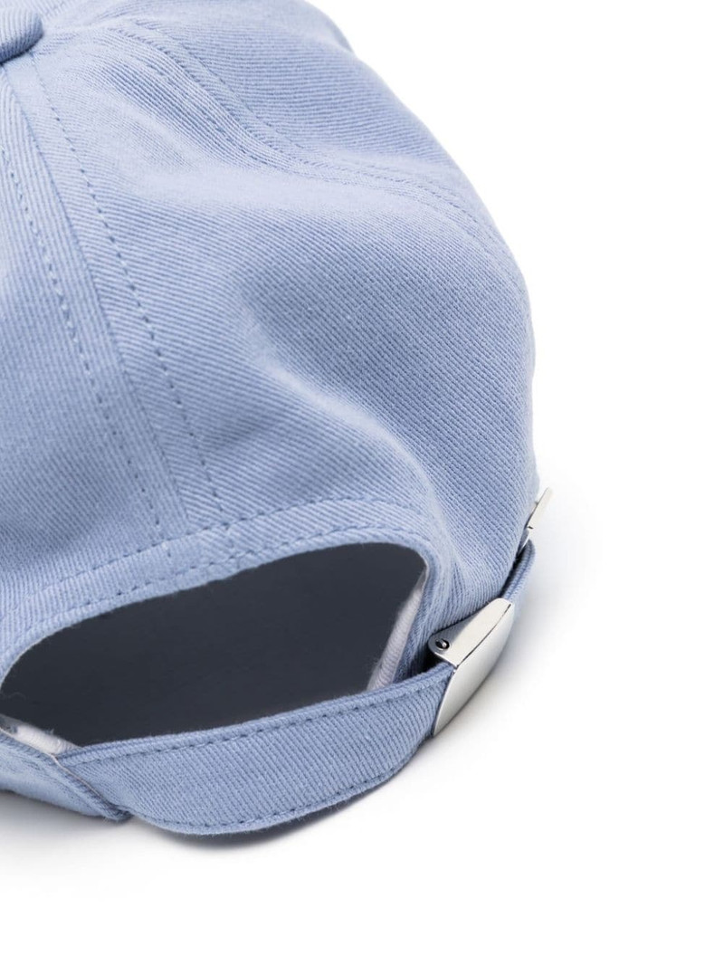 Balmain logo-embroidered cotton baseball cap outlook