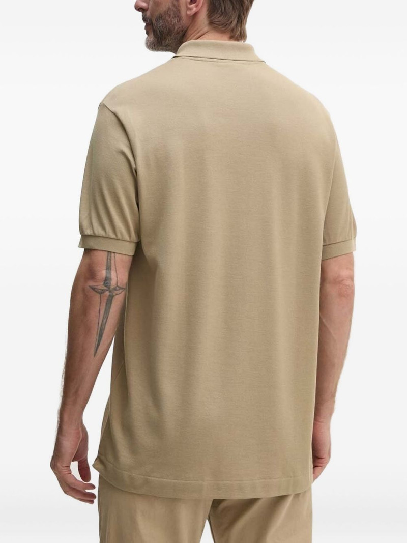 LACOSTE logo-embroidered polo shirt outlook