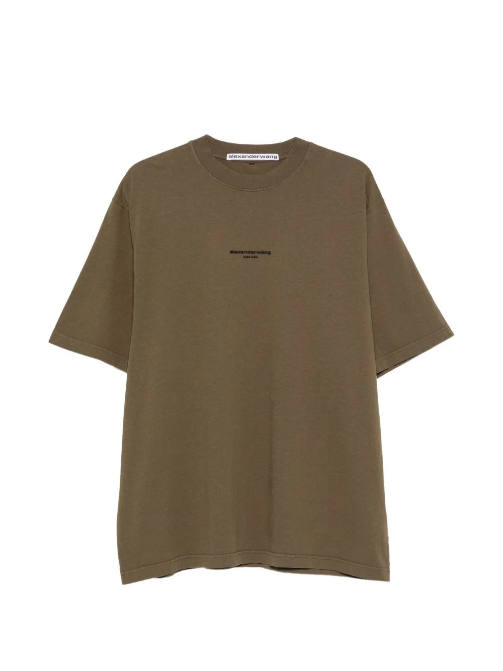 logo-print oversized T-shirt - 1