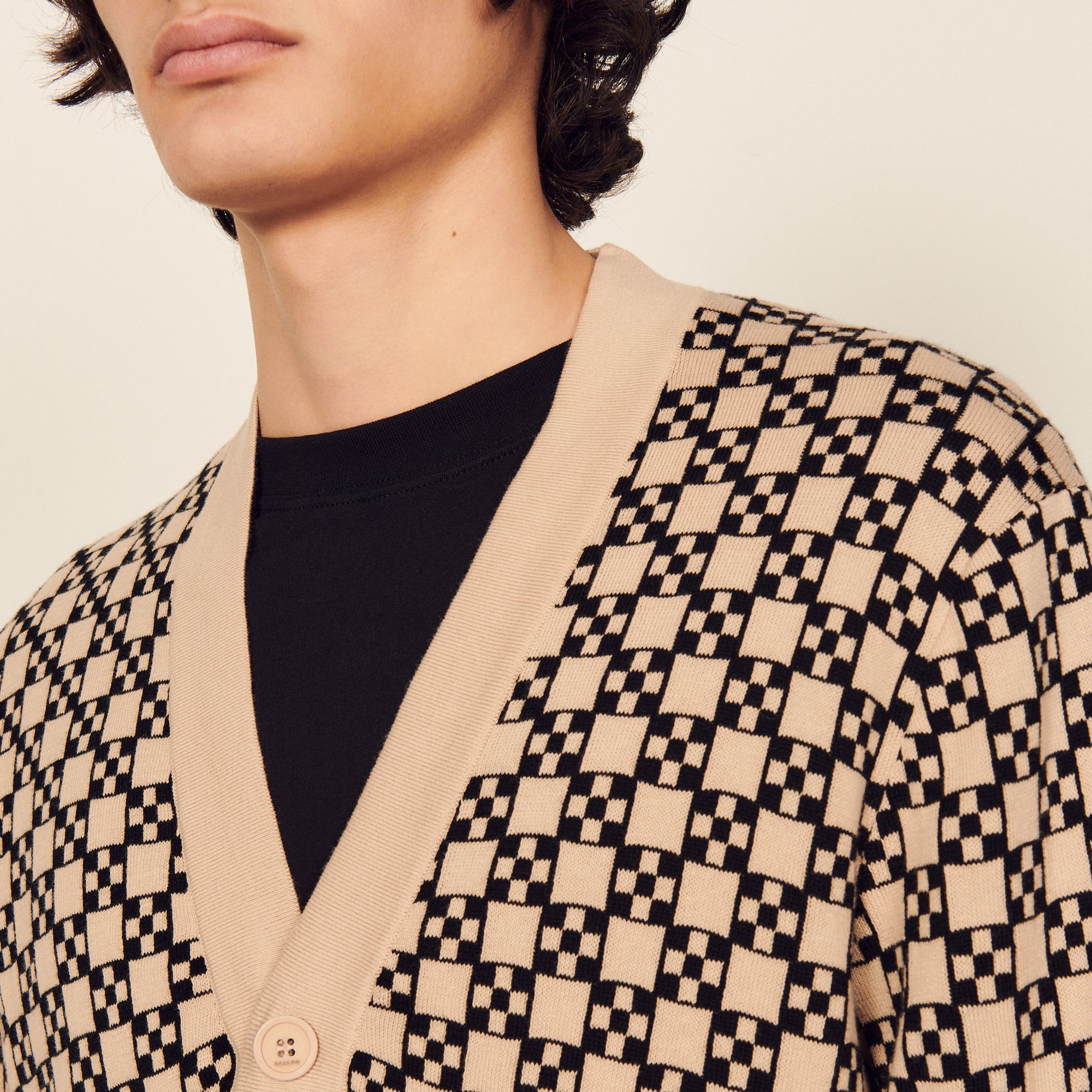 Jacquard cardigan - 5