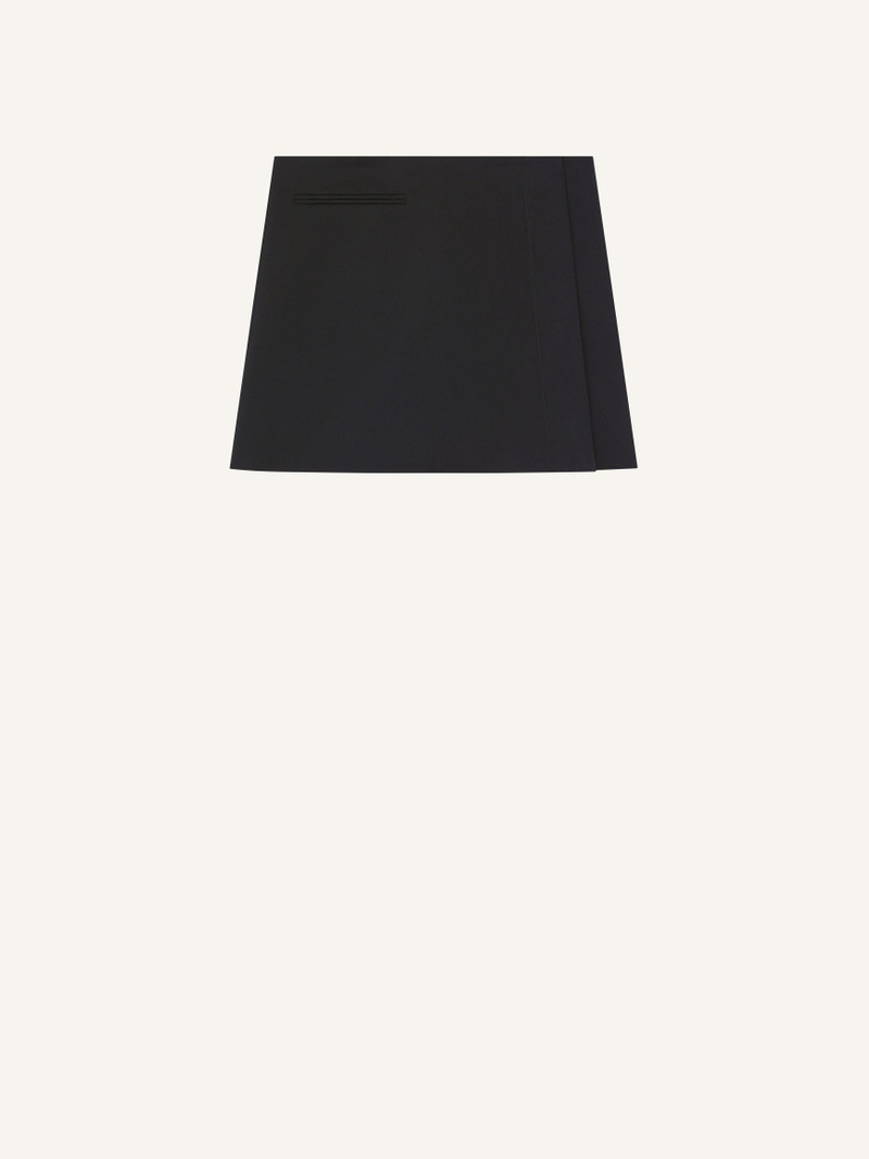 ONE MINUTE TWILL MINI-SKIRT 1