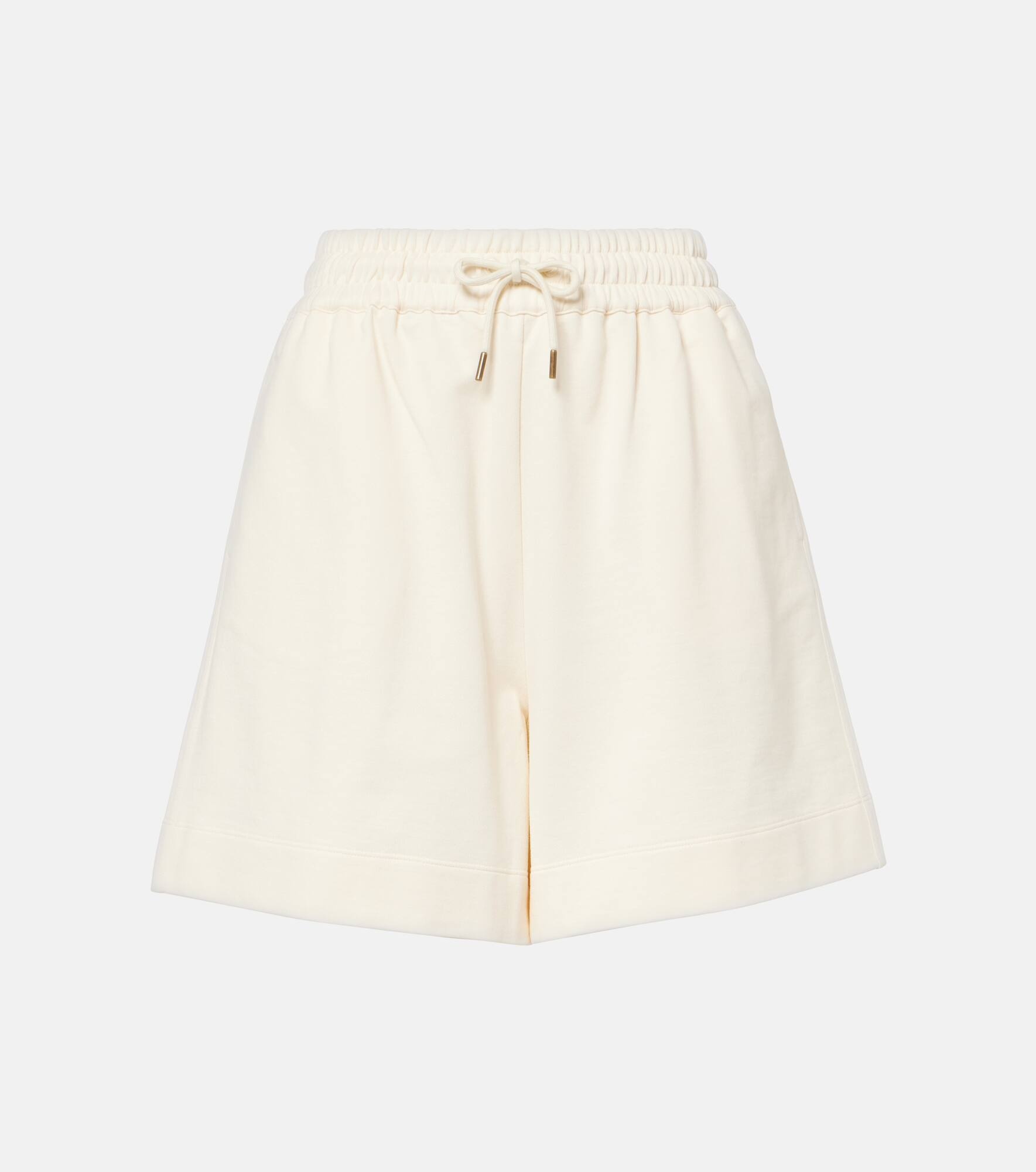 Cotton jersey shorts - 1