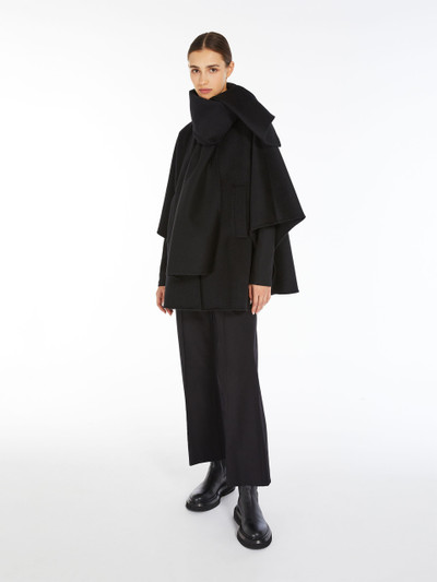 Max Mara NEWLAUREA Cashmere cape with scarf outlook