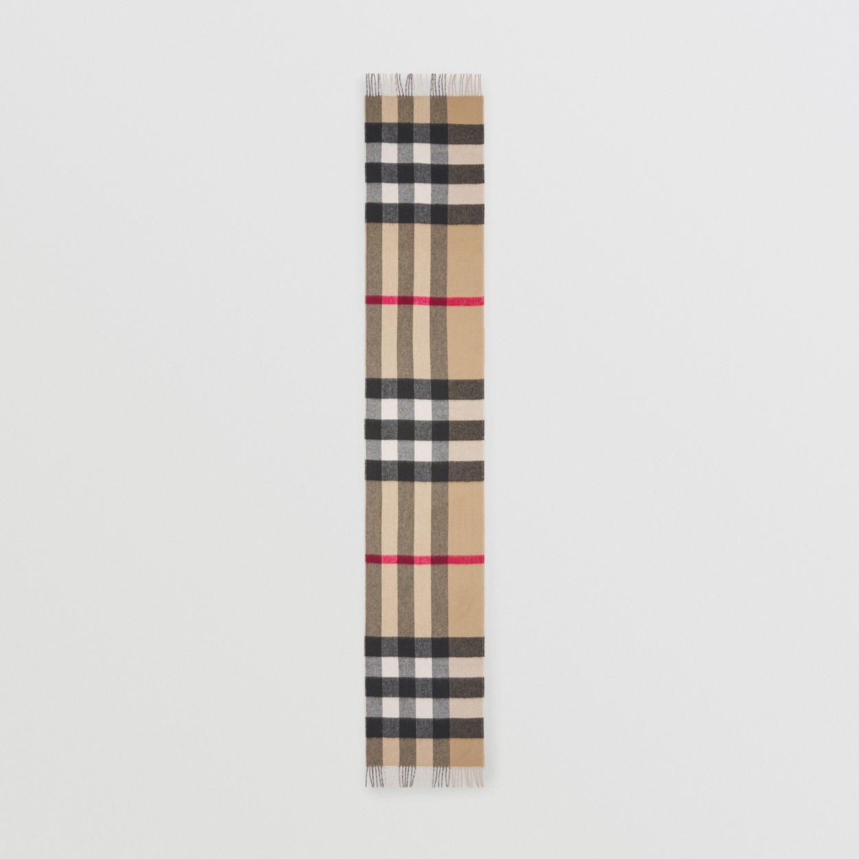 Reversible Check and Monogram Cashmere Scarf - 9