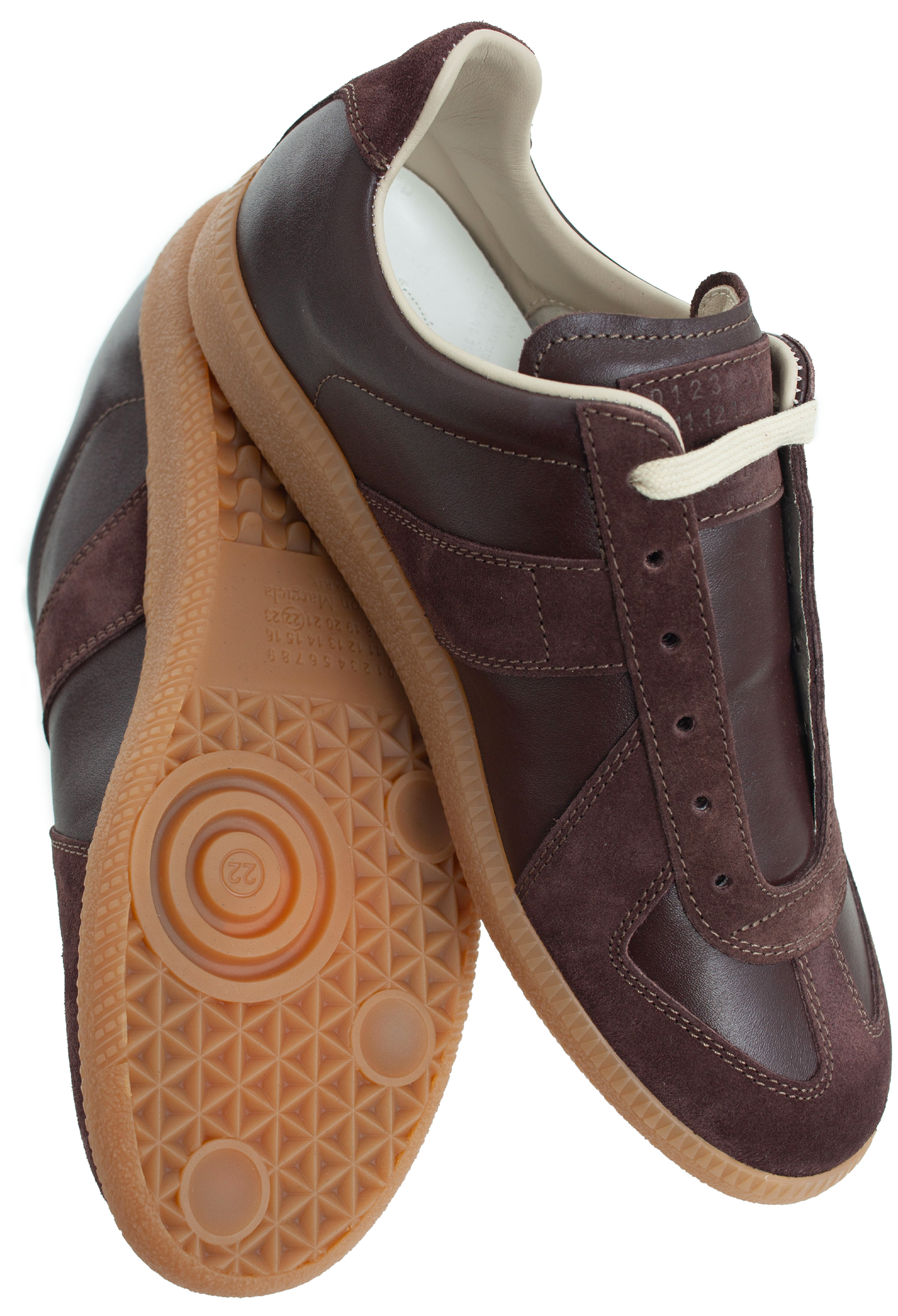 REPLICA LEATHER SNEAKERS - 1