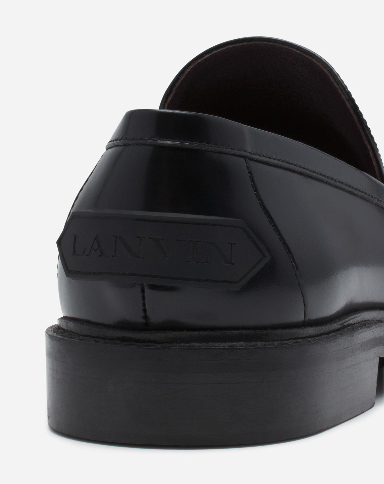 SPINTO LOAFERS IN GLOSSY LEATHER - 5