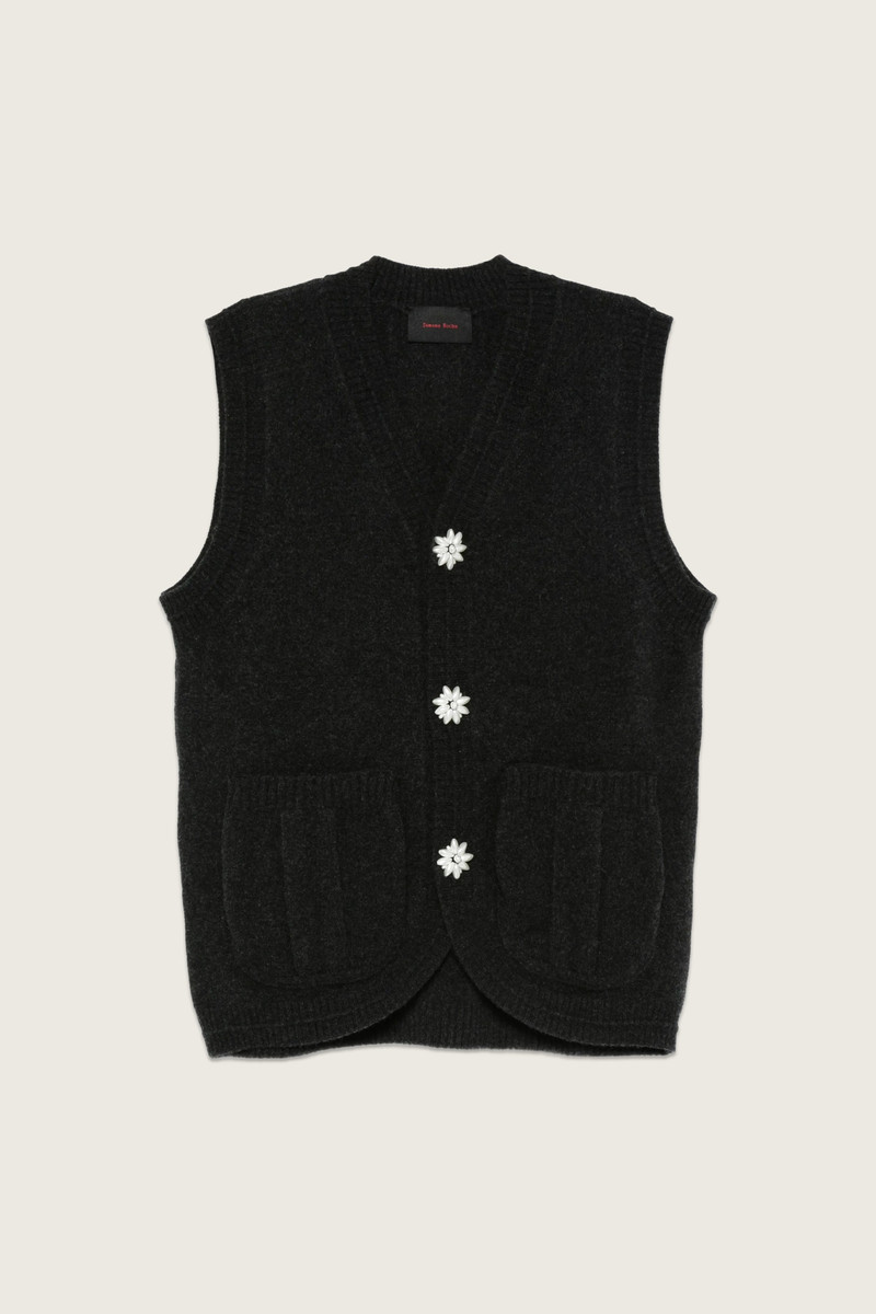 Pearl Button Vest 1
