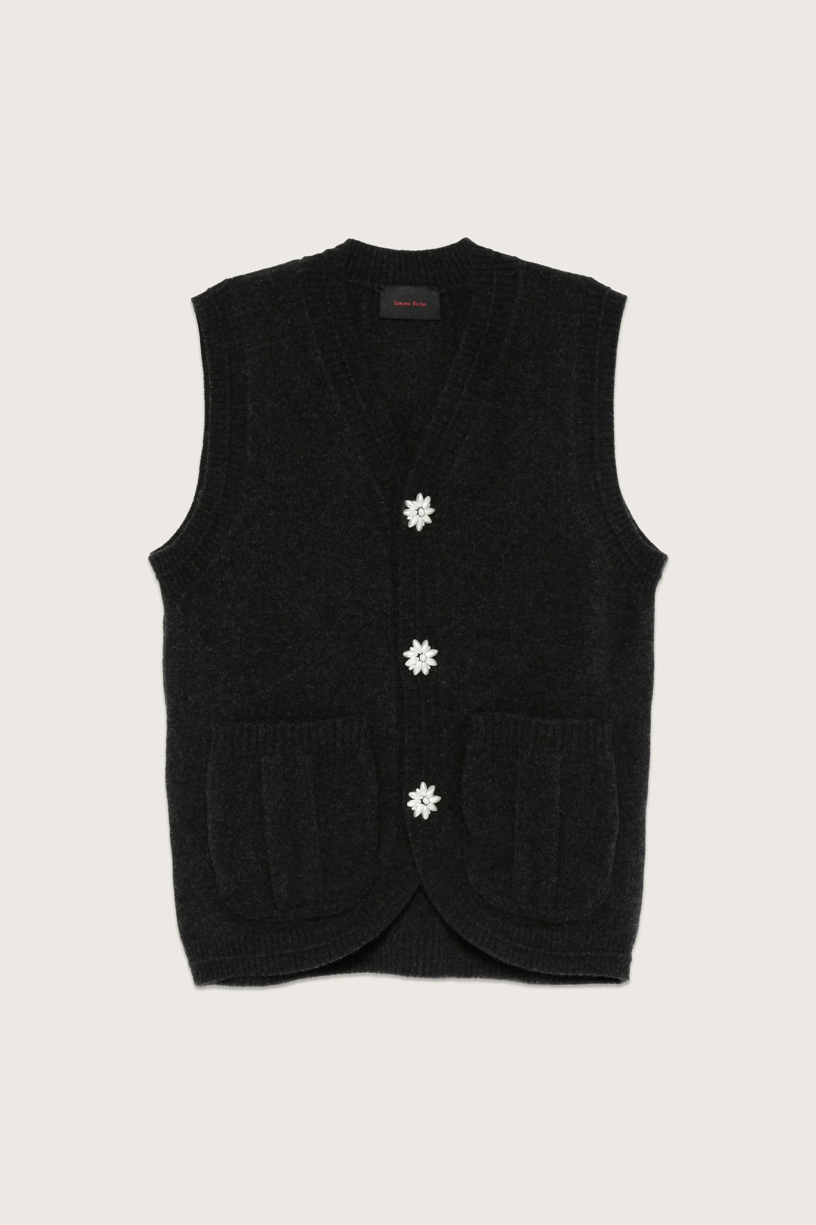 Pearl Button Vest - 1
