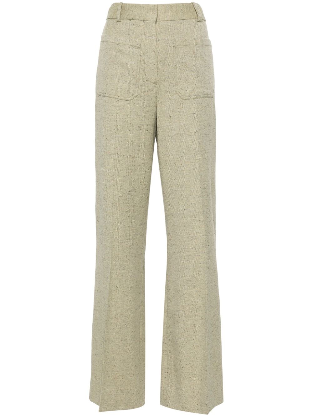 Alina speckle-knit trousers - 1